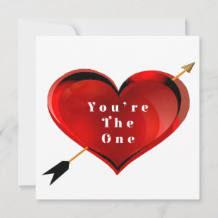 You're The One Note Card