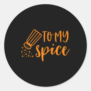 You're the Pumpkin to My Spice  Mummy and Me Frien Classic Round Sticker