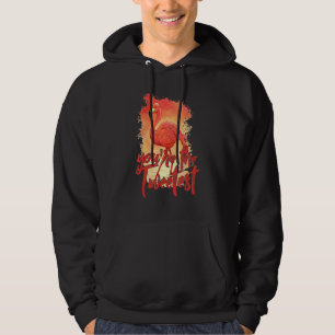 You're The Tweetest Pink Flamingo Beach Bird 3 Hoodie