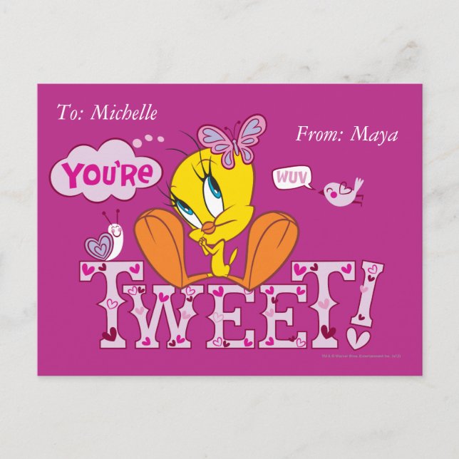 You're Tweet Postcard (Front)