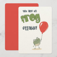 You're Un-frog-ettable! | A Ribbit-ing Birthday