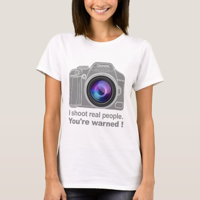 You're Warned! T-Shirt (Front)