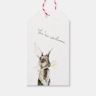 You're welcome gift tags