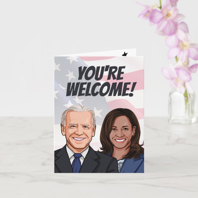 You're Welcome, Now Go Get Some Sleep Card (Orchid)