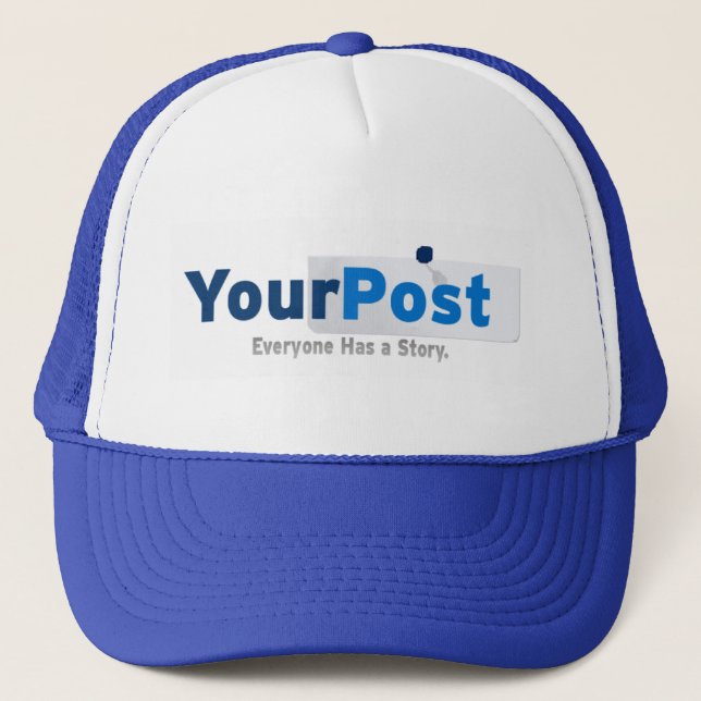YourPost Hat Light Blue (Front)