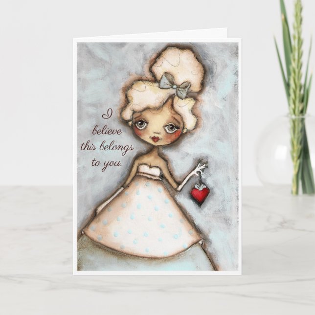 Yours - Customisable Love Card (Front)