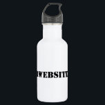 YourWebSite.com 532 Ml Water Bottle<br><div class="desc">"YourWebSite.com" Replace the .com address with your Web address. Add any other slogan or text.</div>