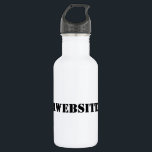 YourWebSite.com 532 Ml Water Bottle<br><div class="desc">"YourWebSite.com" Replace the .com address with your Web address. Add any other slogan or text.</div>