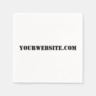 YourWebSite.com Napkin