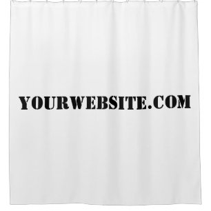YourWebSite.com Shower Curtain