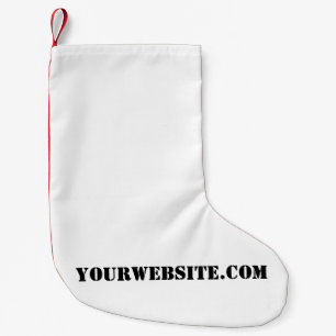 YourWebSite.com Small Christmas Stocking