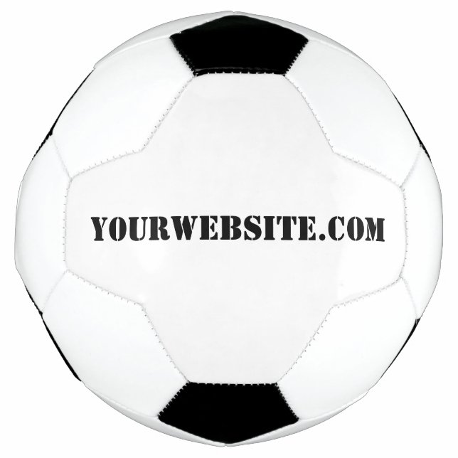 YourWebSite.com Soccer Ball (Front)