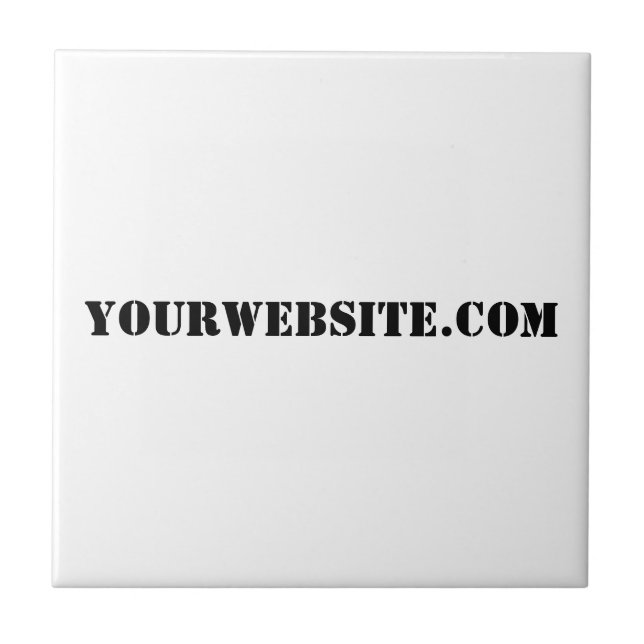 YourWebSite.com Tile (Front)
