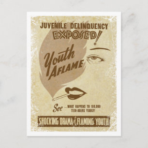 Youth Aflame Postcard