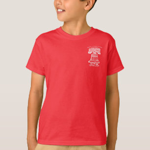 Youth Back Logo Red Shirt