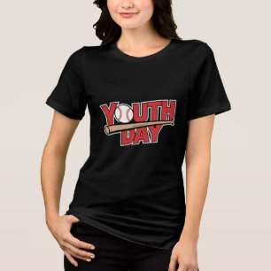 Youth Baseball Spirit Tri-Blend Shirt