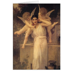Youth by Bouguereau, Victorian Angels Portrait