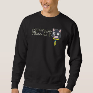 Youth Denis Business Cat Love Kitty Merch Sweatshirt
