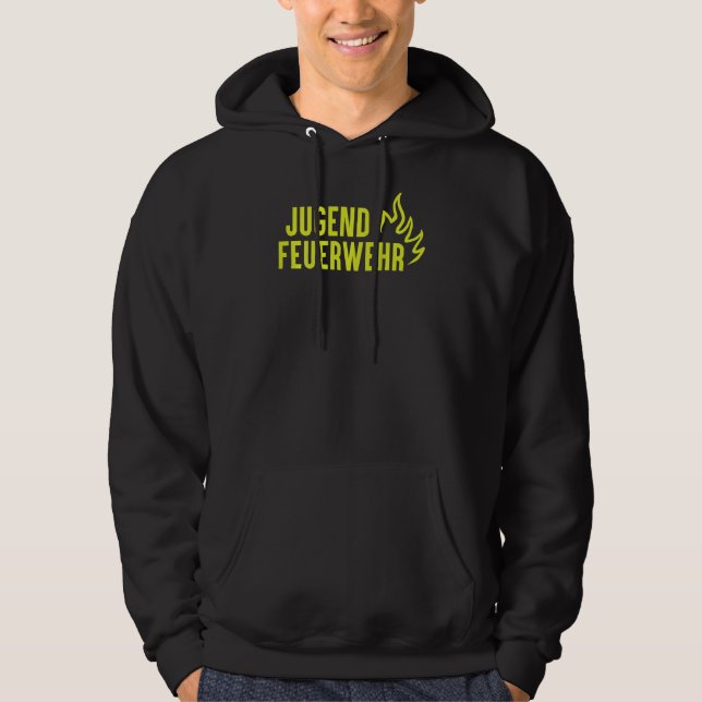 Youth Fire Brigade Lettering on the Back   Fire Br Hoodie (Front)
