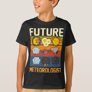 Youth  Future Meteorologist Weatherman Weather For T-Shirt