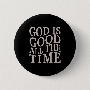 Youth God Is Good Christian Teen Girl Jesus Love Y 6 Cm Round Badge