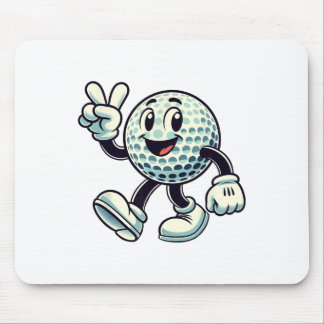 Youth Golf Player Boys Golf Funny  Mouse Pad