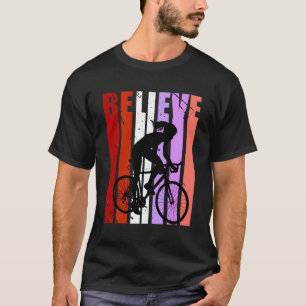 Youth I Love Cycle Cycler Believe Cycling T-Shirt