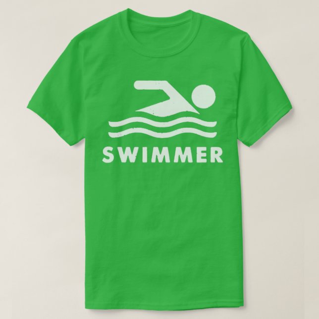 YOUTH KIDS Swimming Swimmer Olympic Swim Team Yout T-Shirt (Design Front)