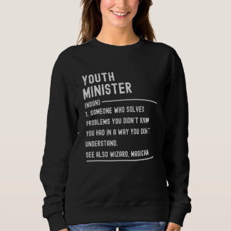 Youth Minister Definition Shirts Funny Job Title