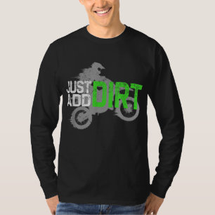 Youth Motocross Boys Dirt Bike Dirtbike Kids Dirt  T-Shirt