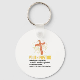 Youth Pastor, Funny Pastor Key Ring