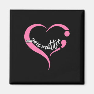 Youth Problem Semicolon Mental Health And Suicide  Magnet