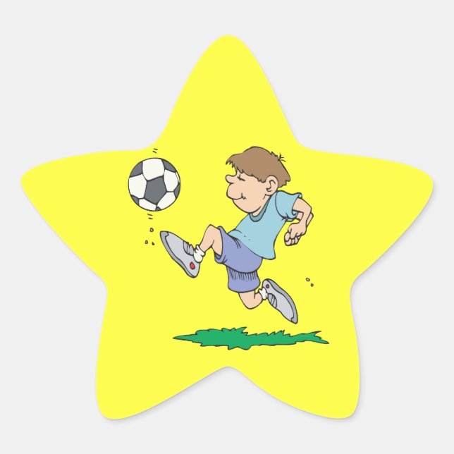 Youth Soccer Star Sticker (Front)