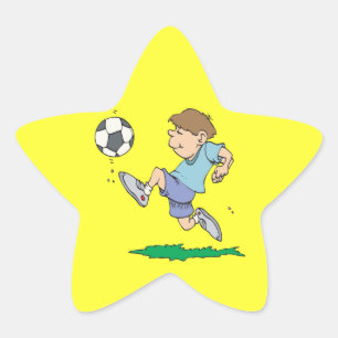 Youth Soccer Star Sticker