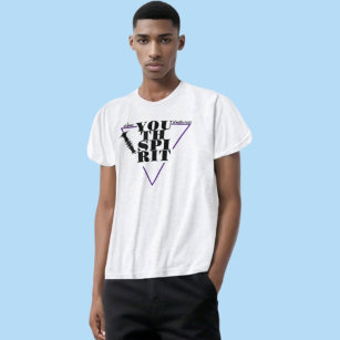 "Youth Spirit" Urban Streetwear   Trendy Graphic T-Shirt