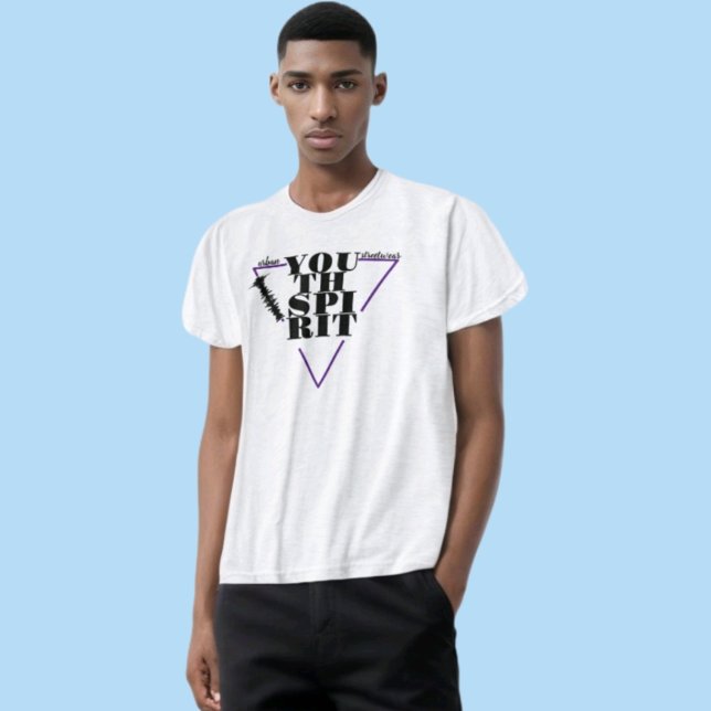 "Youth Spirit" Urban Streetwear | Trendy Graphic T-Shirt (Creator Uploaded)