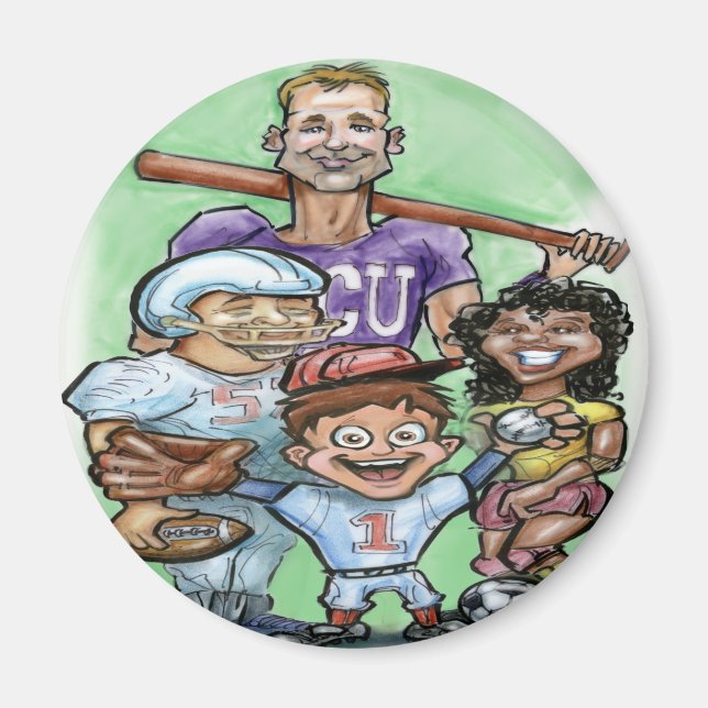 Youth Sports Magnet (Front)