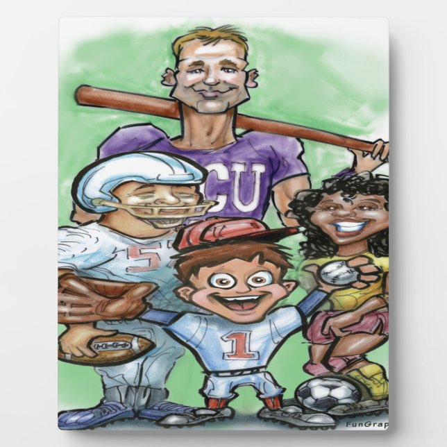 Youth Sports Plaque (Front)