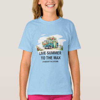 Youth Summer Customized Phrase Quote Shirt