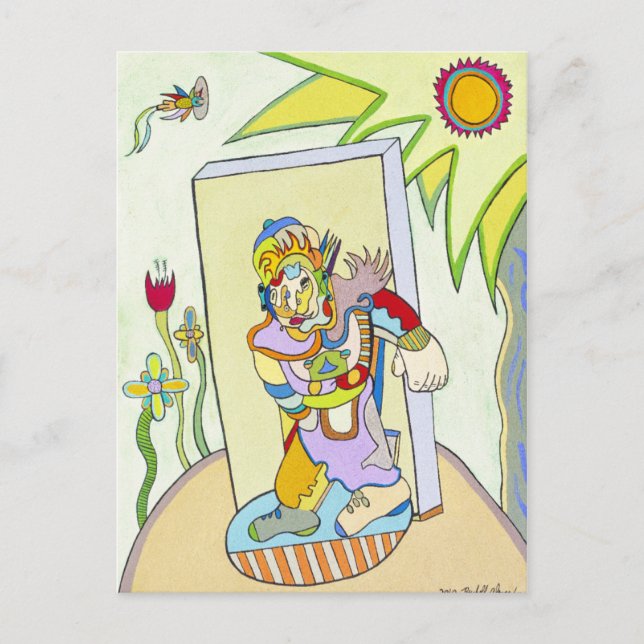 "Youthman" by Ruchell Alexander Postcard (Front)