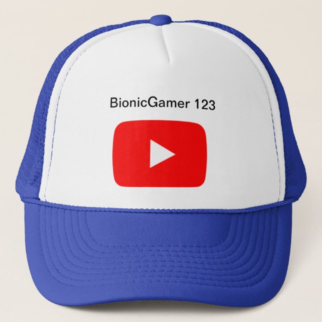 YouTube BionicGamer 123 hat (Front)