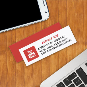 Youtube Business Cards / Call to action