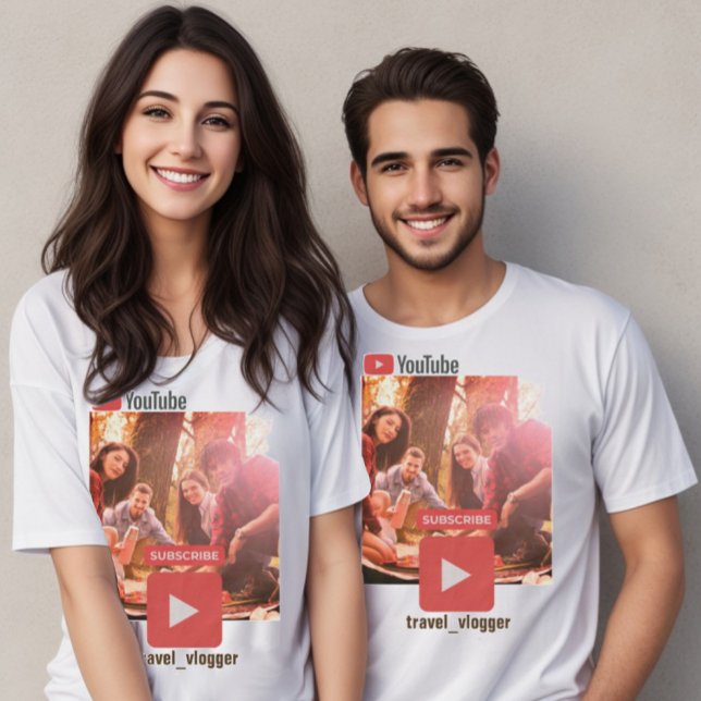 Youtube channel  promo photo T-Shirt (Youtube promotional t-shirt to increase your subscribers )