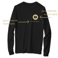 YOUTUBE CONTENT CREATOR AVATAR CHANNEL NAME GOLD