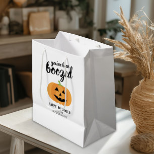 You've Been Boozed - Pumpkin Halloween Party  Small Gift Bag