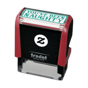 You've Been Naughty Self-inking Stamp