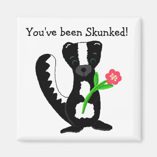 You've Been Skunked Magnet