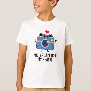 You've Captured My Heart Funny Camera Pun  T-Shirt
