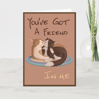 You've Got a Friend in Me Kitty Pals Greeting Card