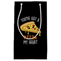 You've Got A Pizza My Heart Pun Dark BG